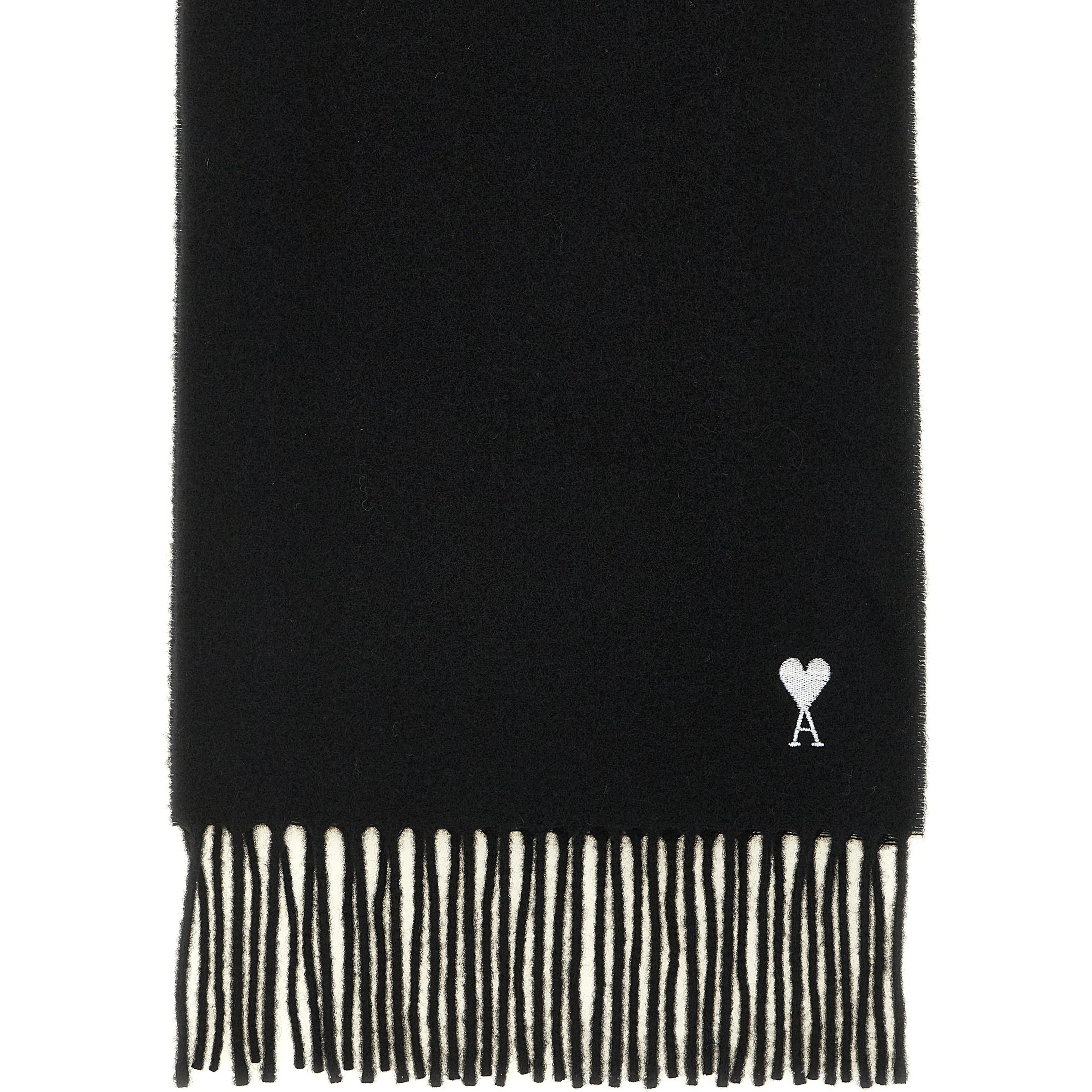 Black Wool Scarf