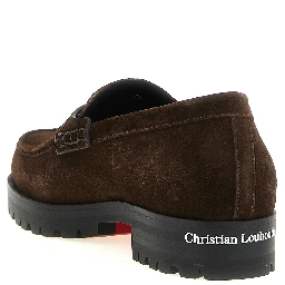 Brown Calfskin Slip-On Loafers