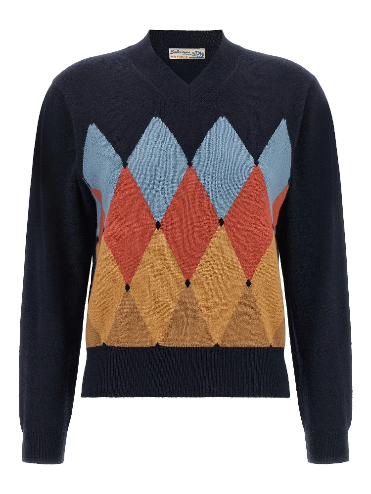 Blue Cashmere Cardigan