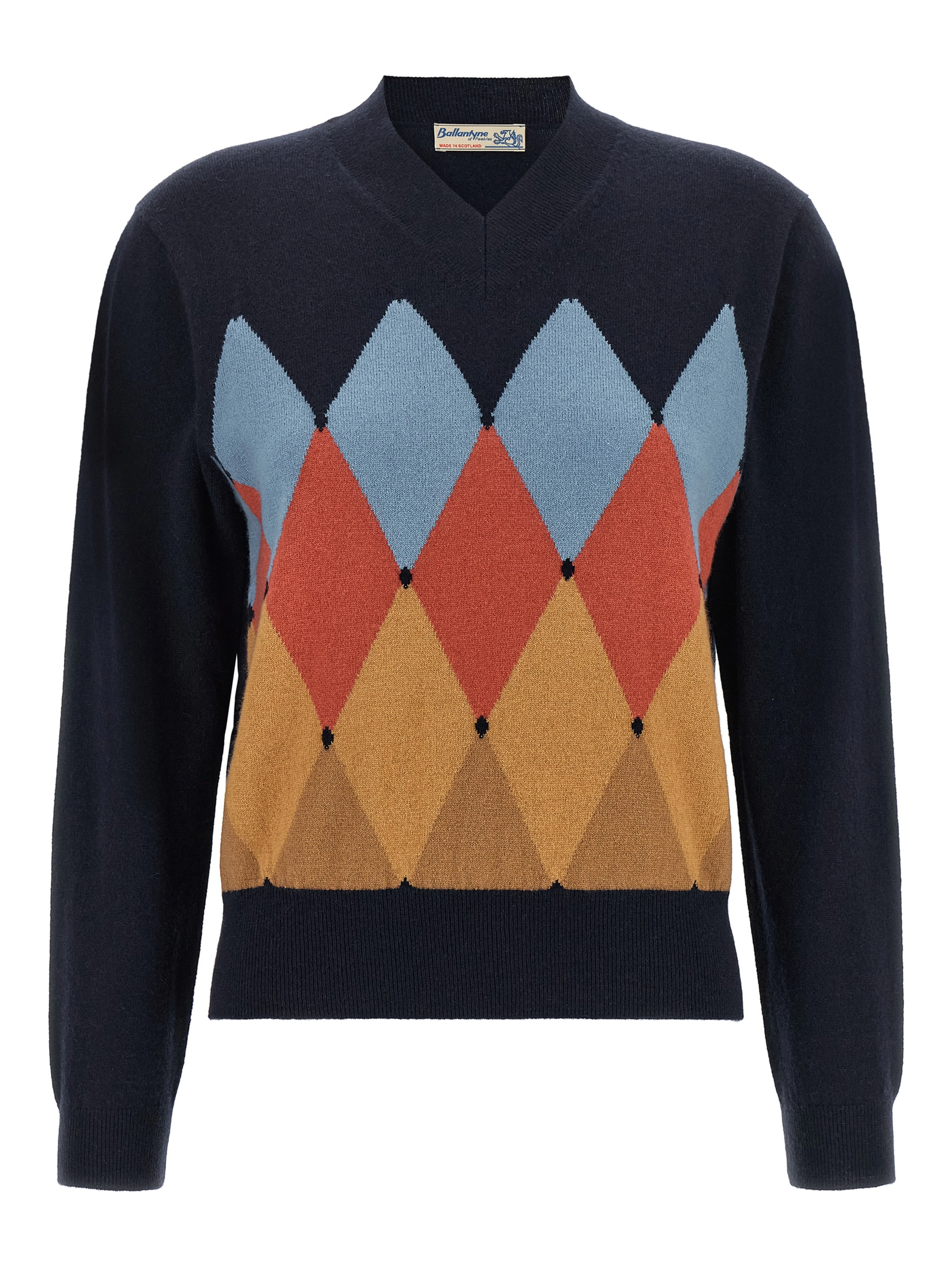 Blue Cashmere Cardigan