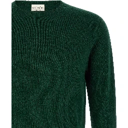 Bicolor Cashmere Cardigan