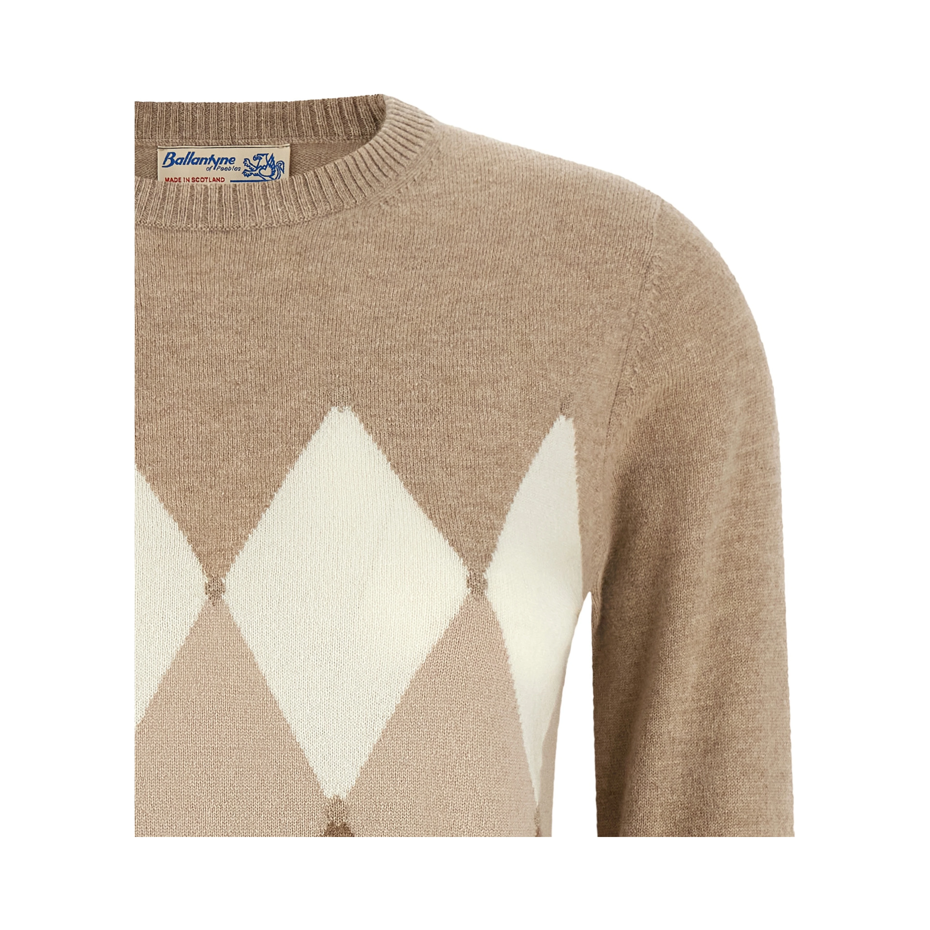 Beige Cashmere Cardigan