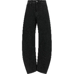 Black Organic Cotton Jeans Denim