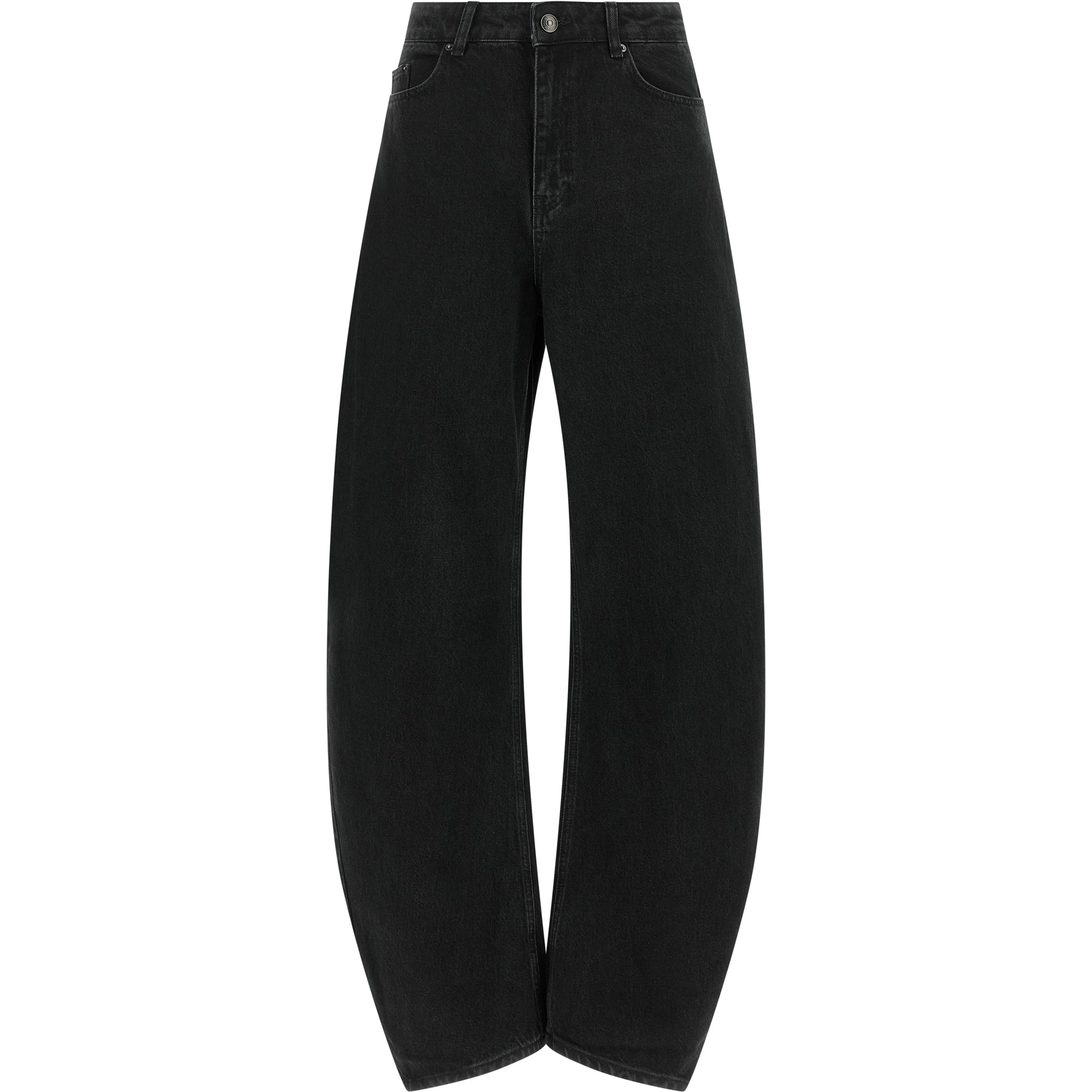 Black Organic Cotton Jeans Denim