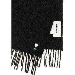 Black Wool Scarf