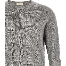 Gray Cashmere Cardigan