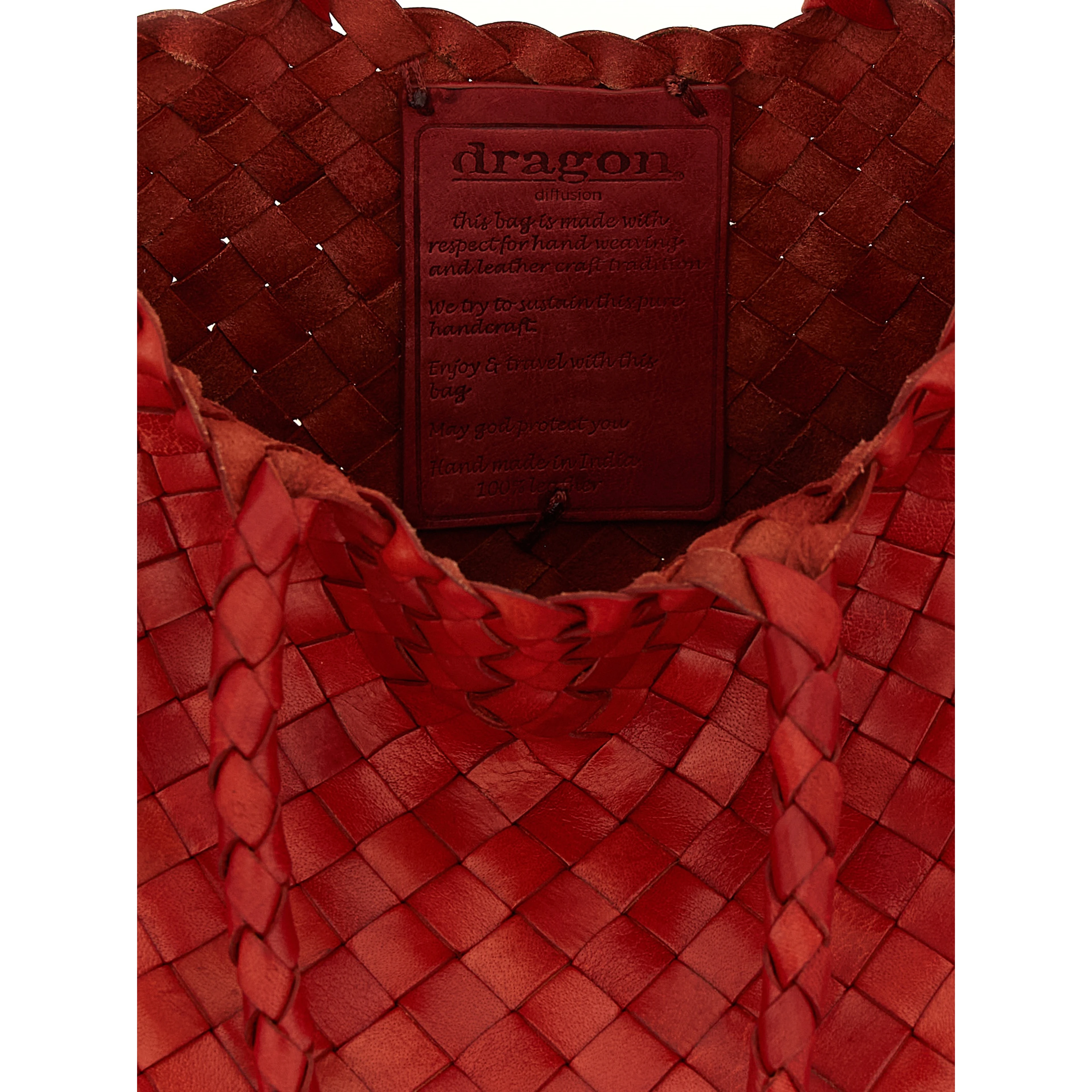 Red Calfskin Handbag
