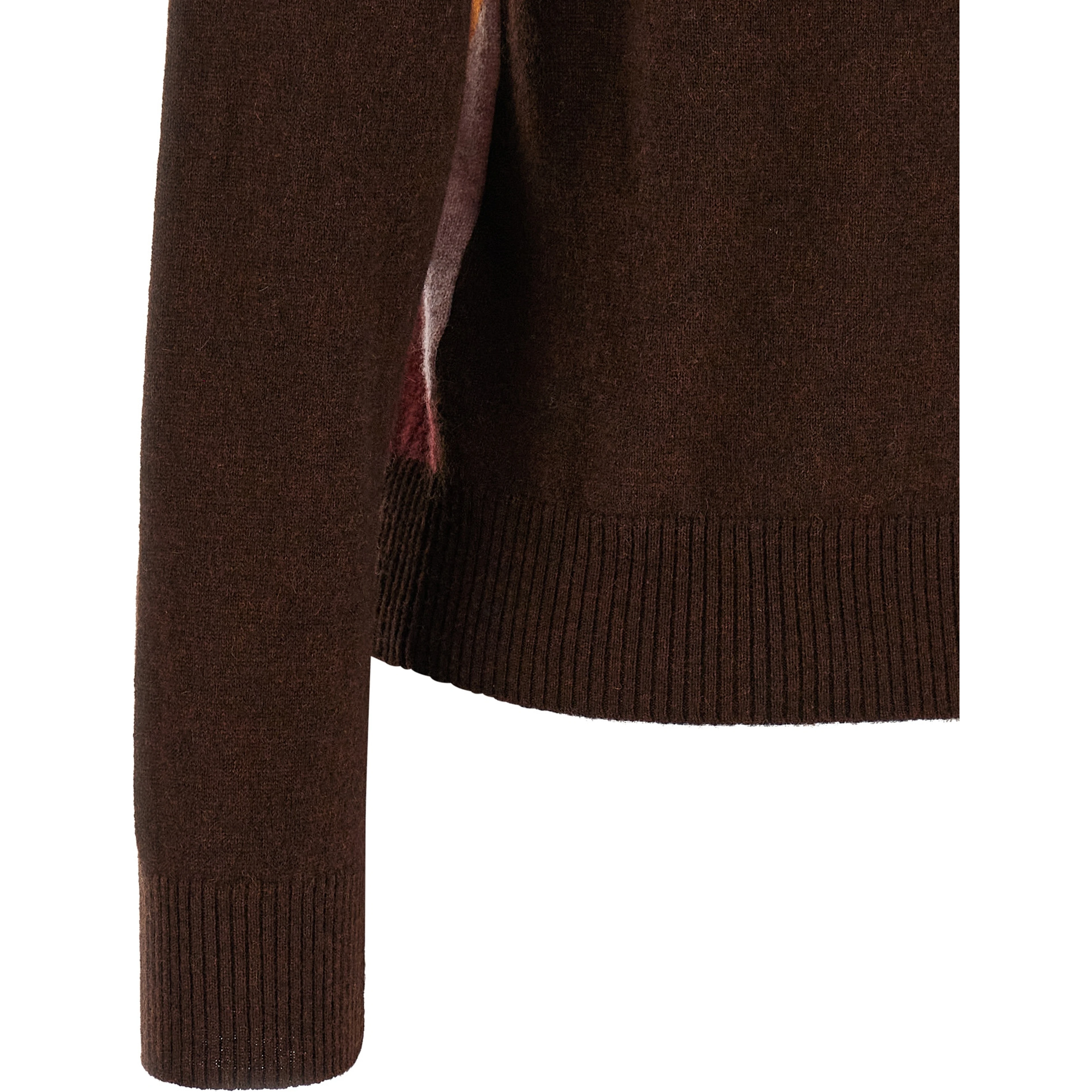 Brown Cashmere Cardigan