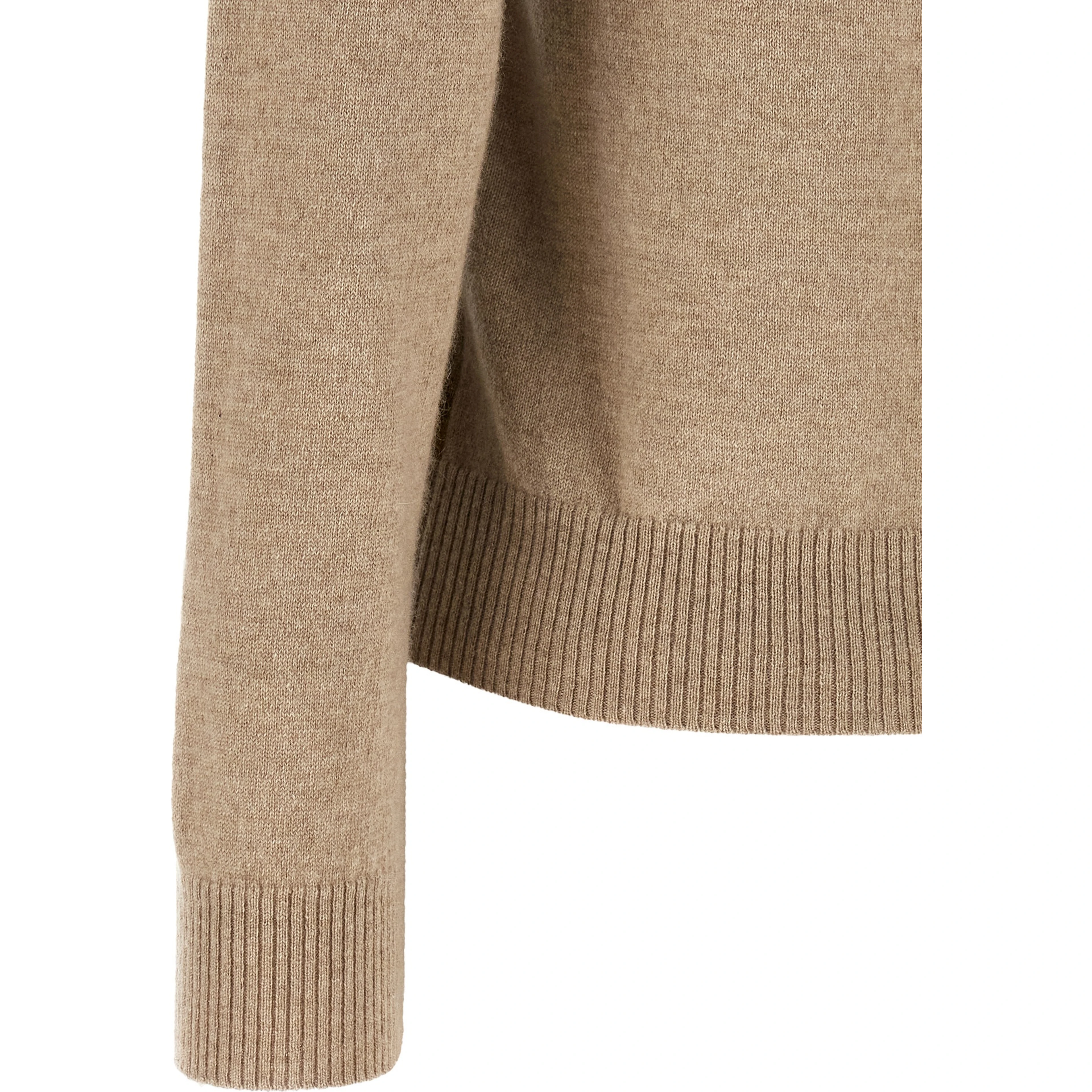 Beige Cashmere Cardigan