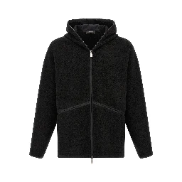 Black Polyester Shell Jacket