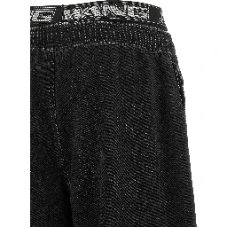 Black Cotton Relaxed Fit Jeans