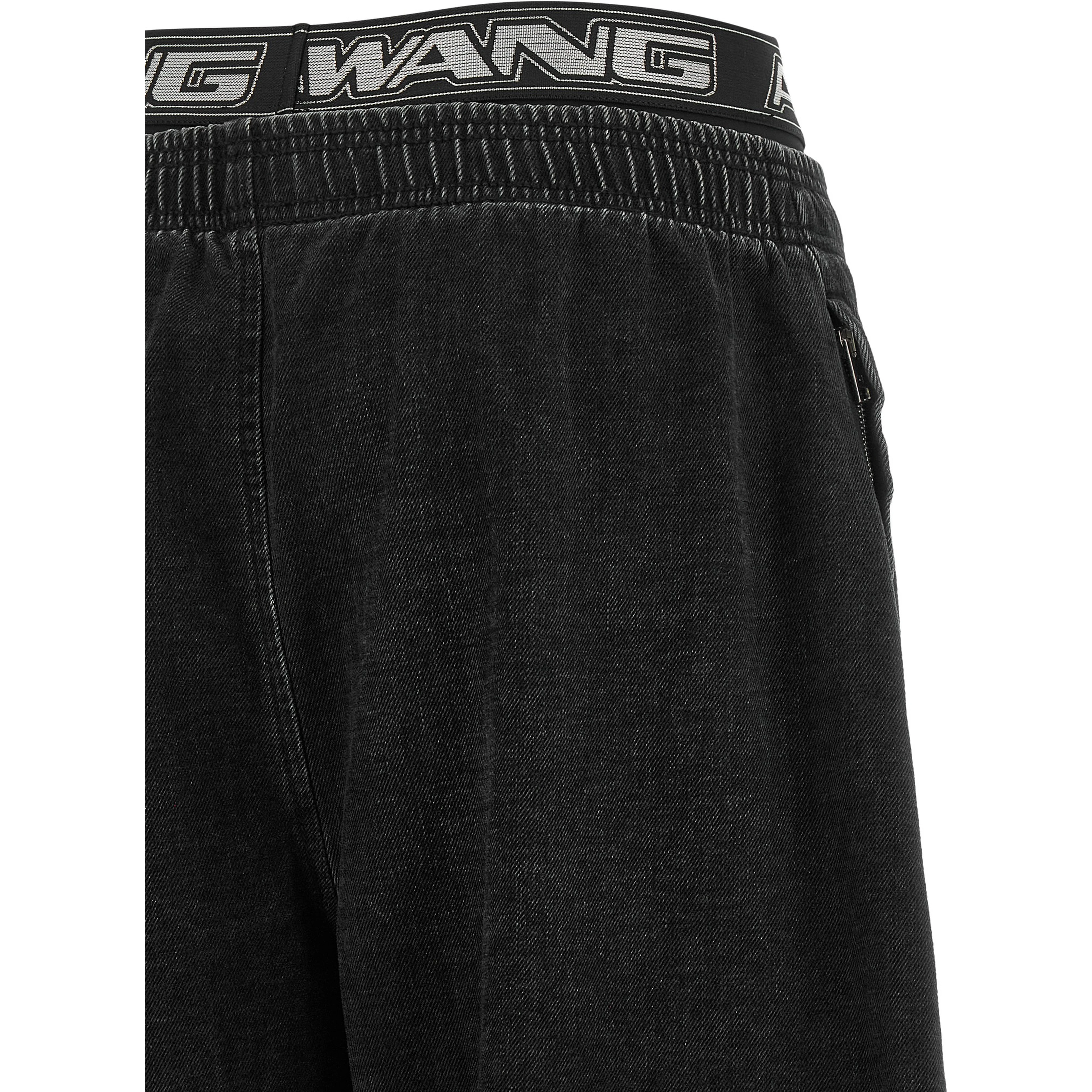 Black Cotton Relaxed Fit Jeans