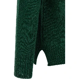 Bicolor Cashmere Cardigan
