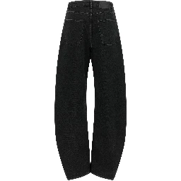 Black Organic Cotton Jeans Denim