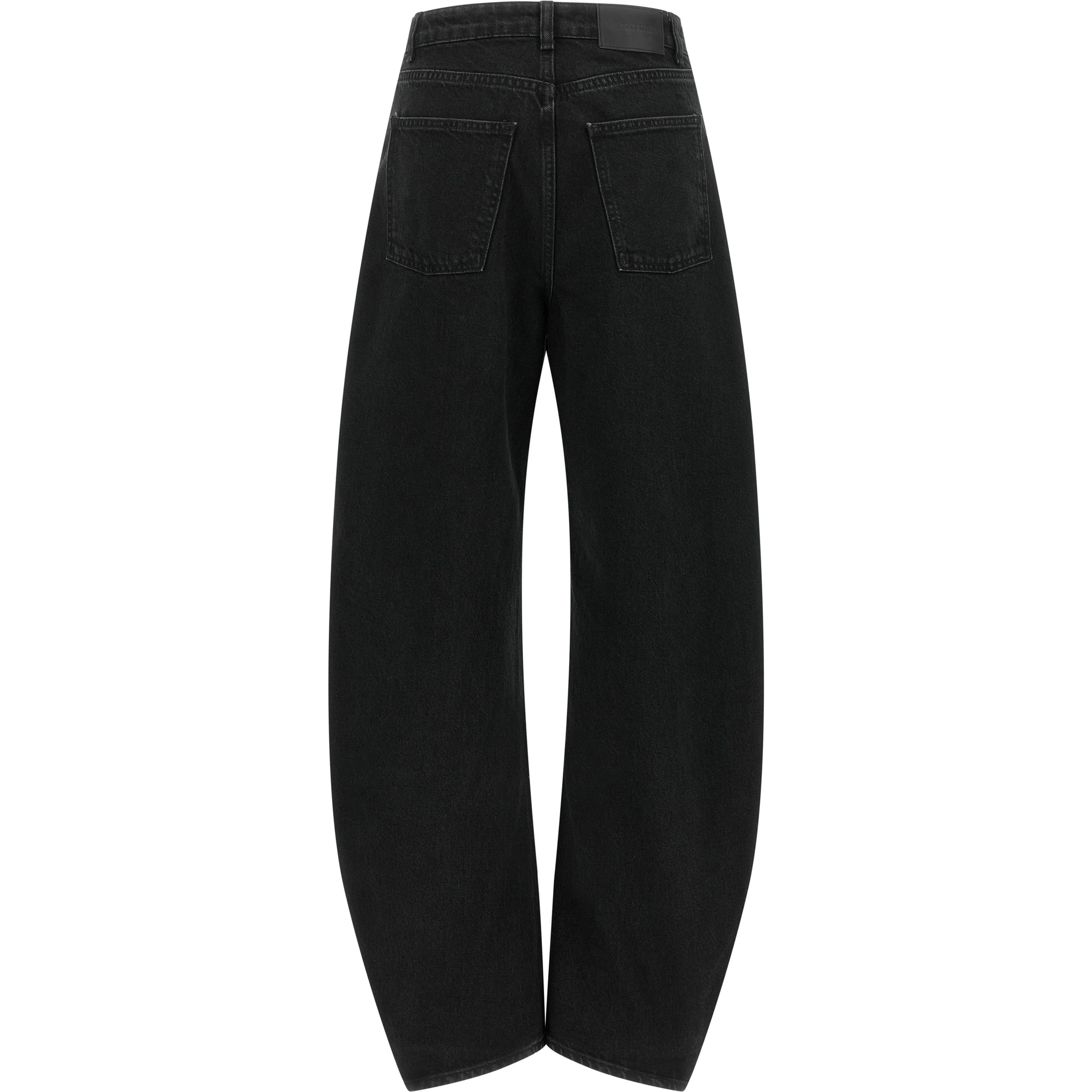 Black Organic Cotton Jeans Denim