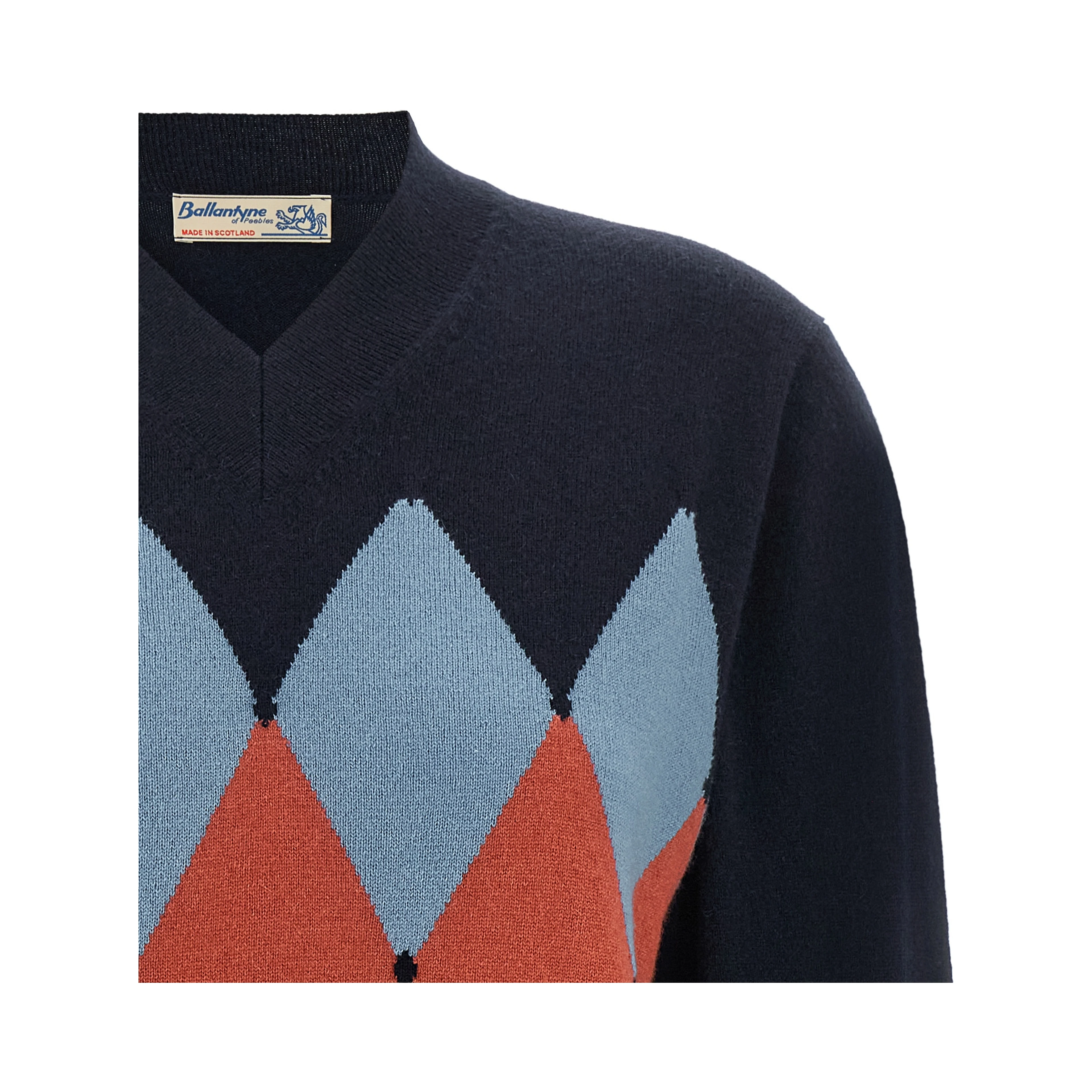 Blue Cashmere Cardigan