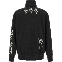 Black Polyethylene Sweatshirt