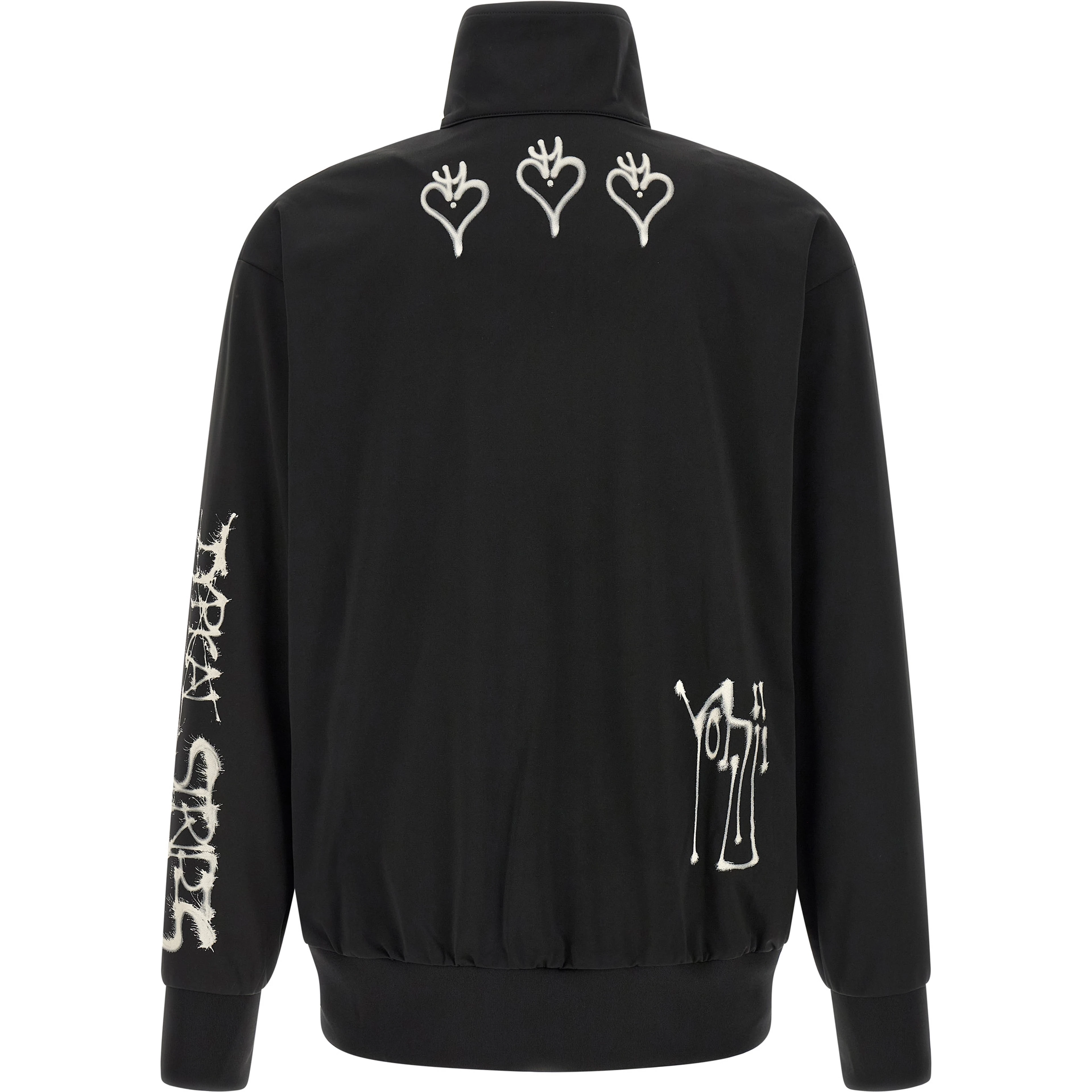 Black Polyethylene Sweatshirt