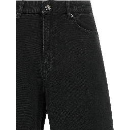 Black Organic Cotton Jeans Denim