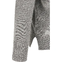 Gray Cashmere Cardigan