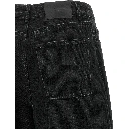 Black Organic Cotton Jeans Denim