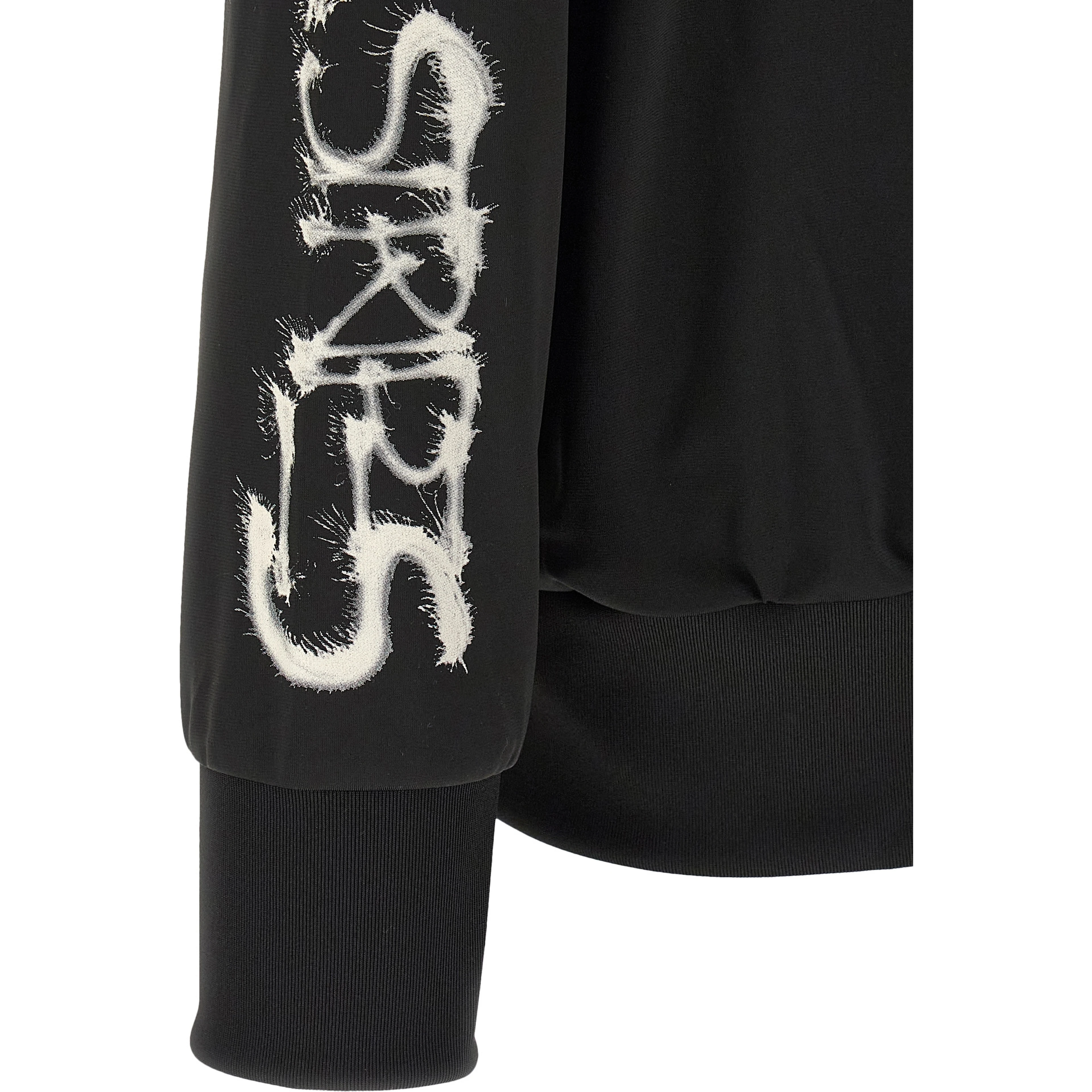 Black Polyethylene Sweatshirt