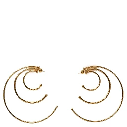 Pierced Solar Hoops earrings large