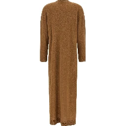 Beige Merino Wool Cardigan