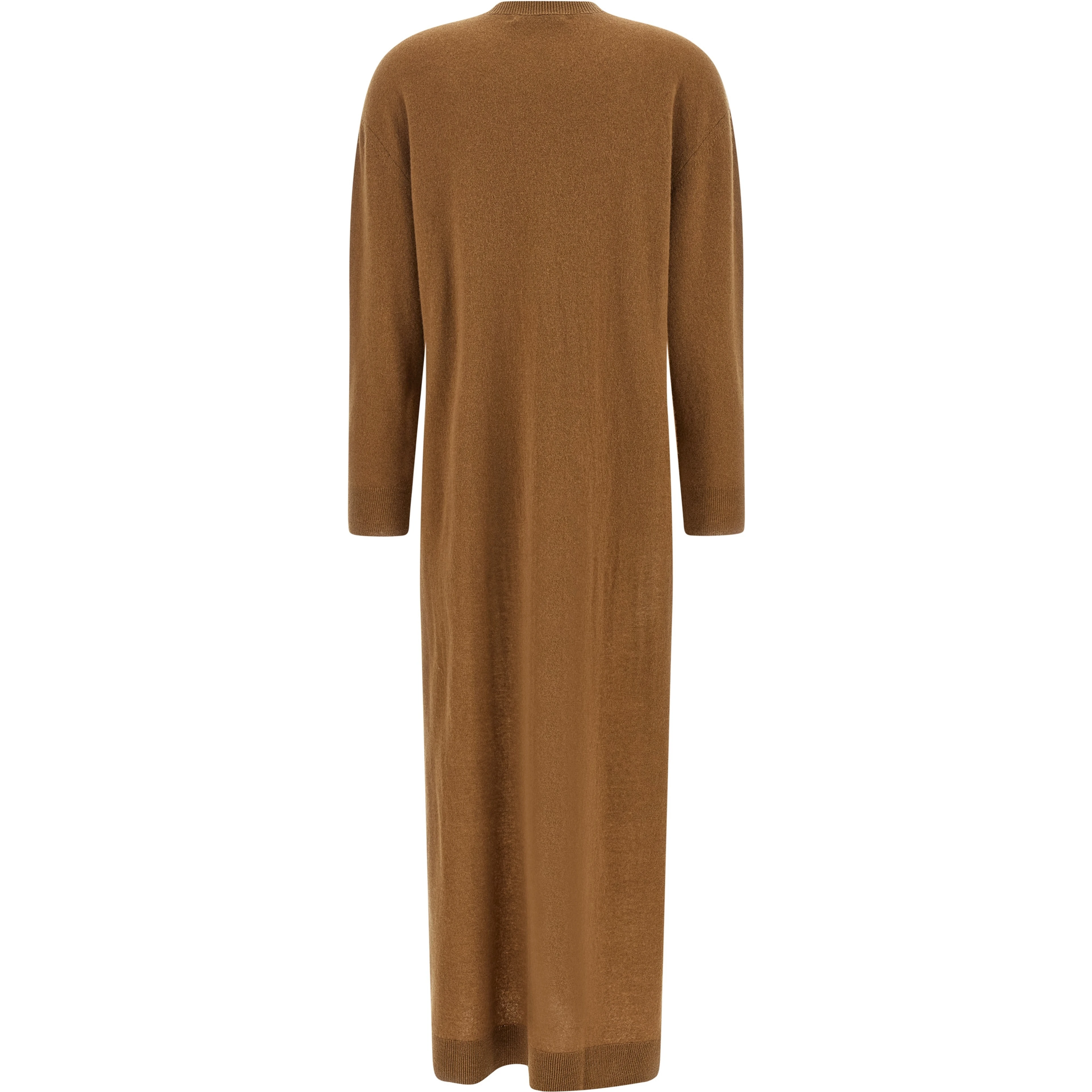 Beige Merino Wool Cardigan