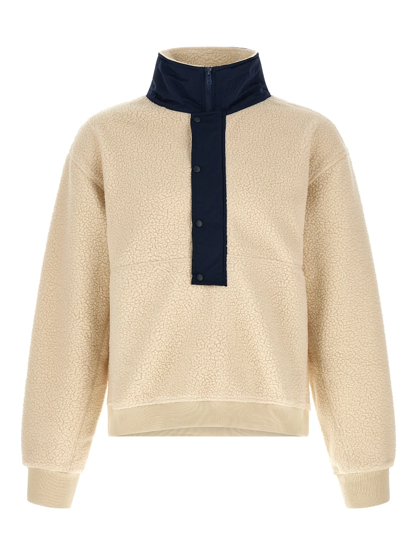 Beige Polyester Sweatshirt
