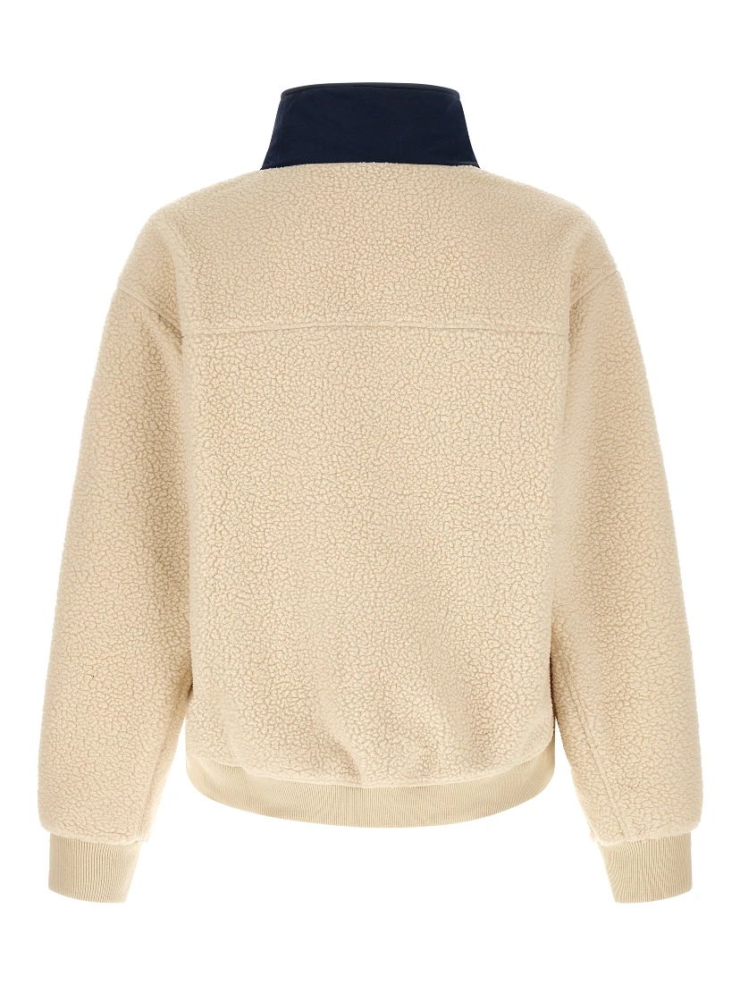 Beige Polyester Sweatshirt