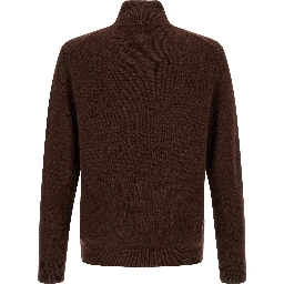 Brown Cashmere Cardigan