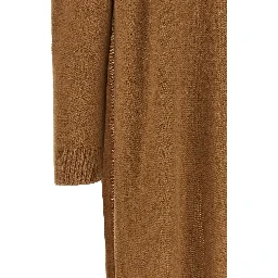 Beige Merino Wool Cardigan