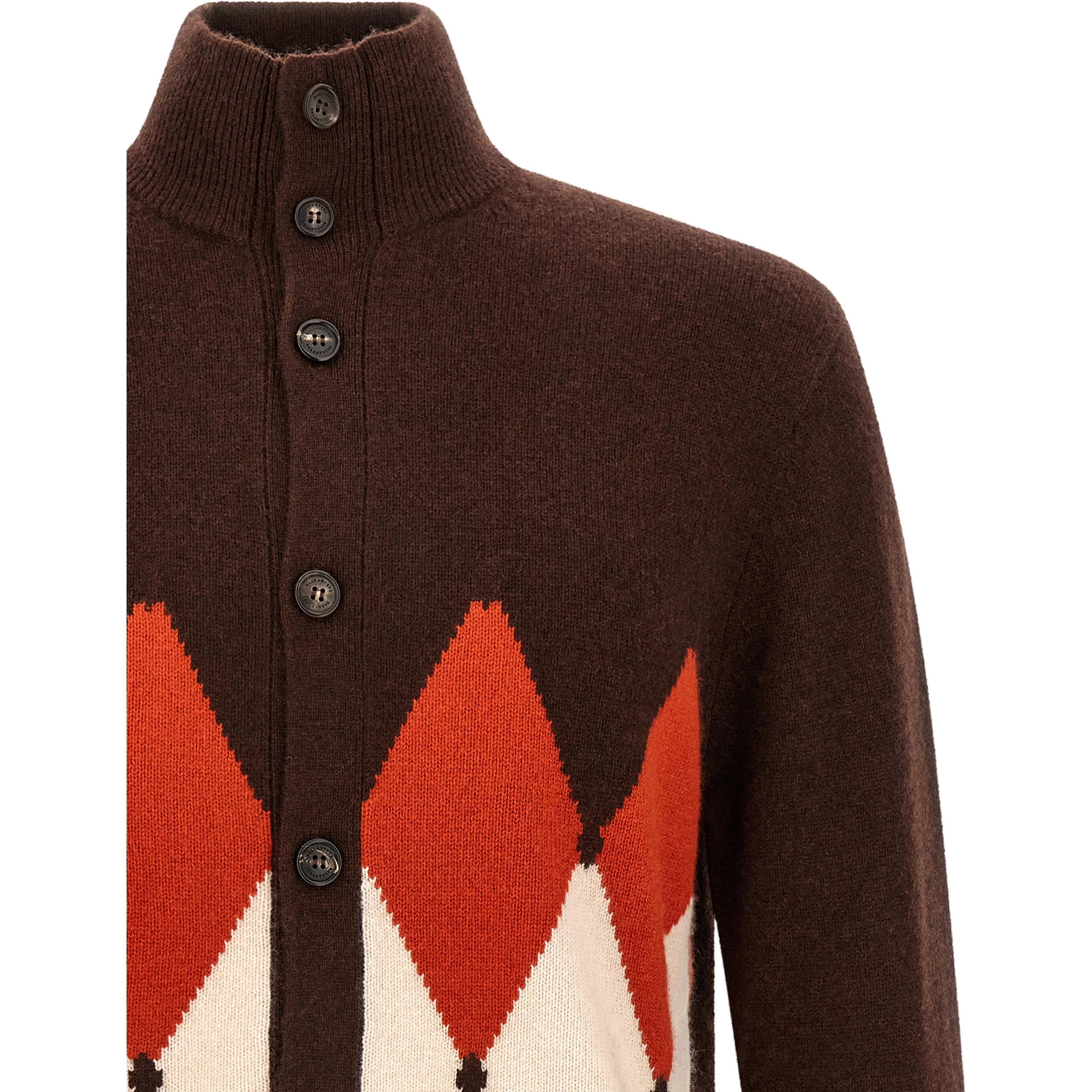 Brown Cashmere Cardigan