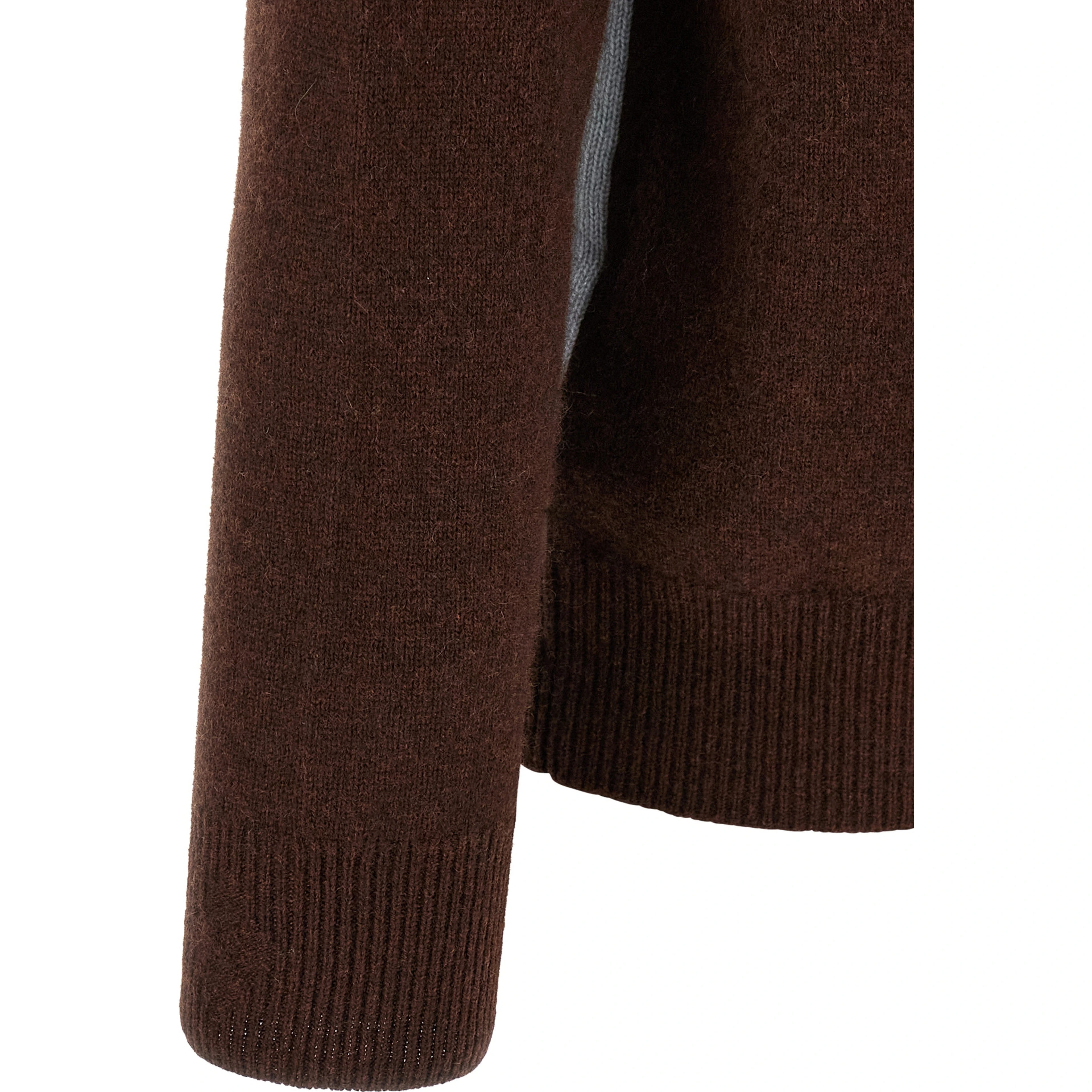 Brown Cashmere Cardigan