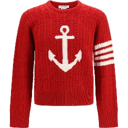 Red Wool Oves Aries Sweatshirt