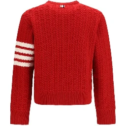 Red Wool Oves Aries Sweatshirt