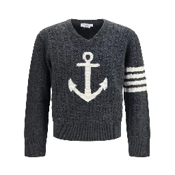 Gray Wool Oves Aries Sweatshirt