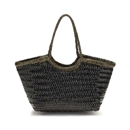 Bicolor Calf Leather Bos Taurus Handbag