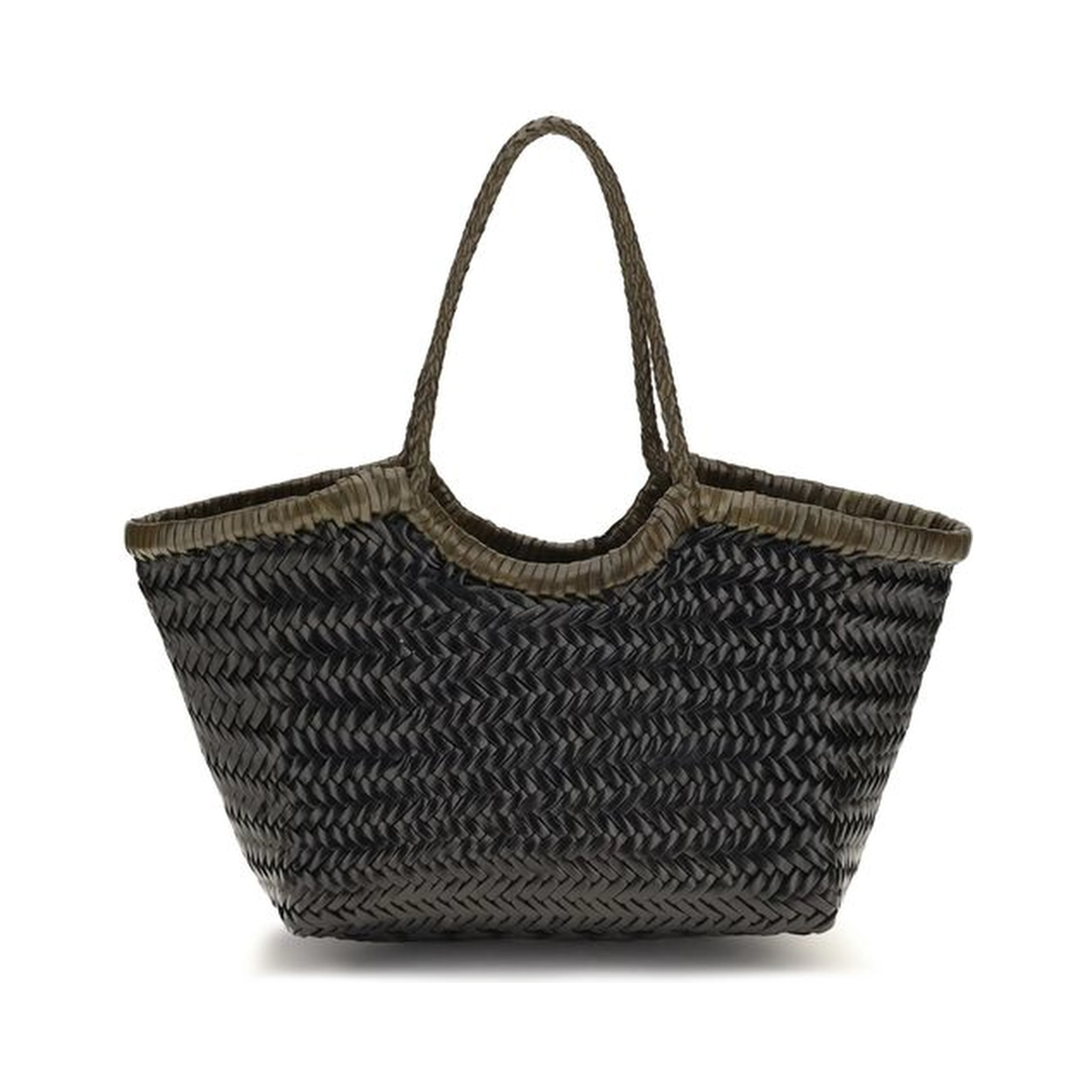 Bicolor Calf Leather Bos Taurus Handbag