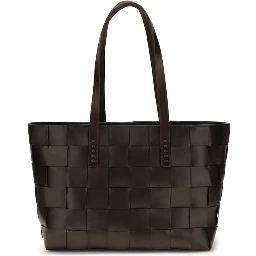 Brown Calf Leather Bos Taurus Handbag