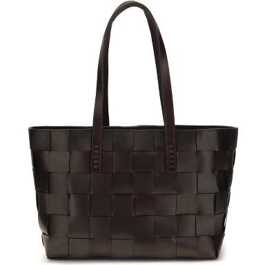 Brown Calf Leather Bos Taurus Handbag