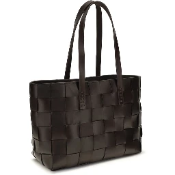 Brown Calf Leather Bos Taurus Handbag