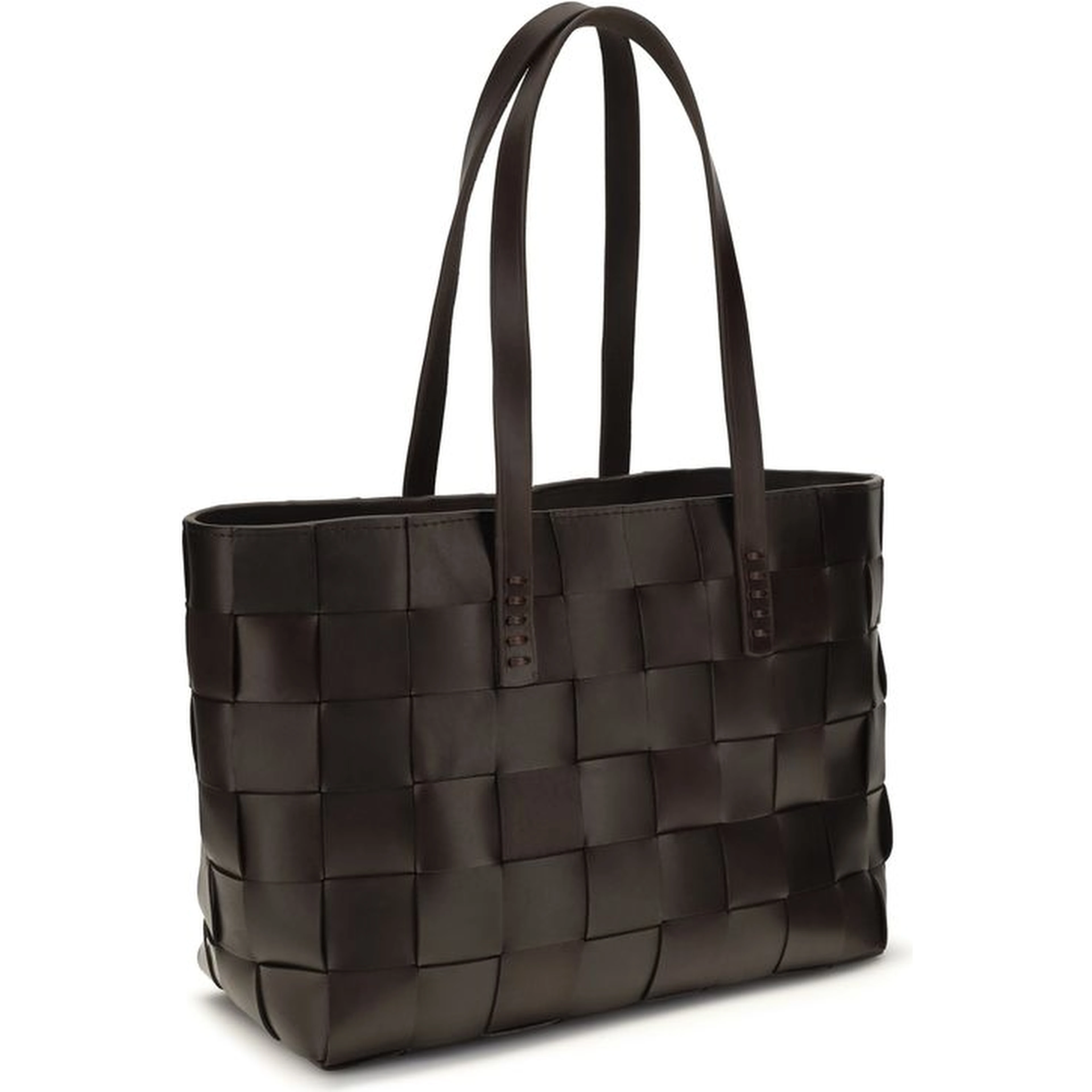 Brown Calf Leather Bos Taurus Handbag