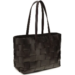 Brown Calf Leather Bos Taurus Handbag
