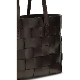 Brown Calf Leather Bos Taurus Handbag