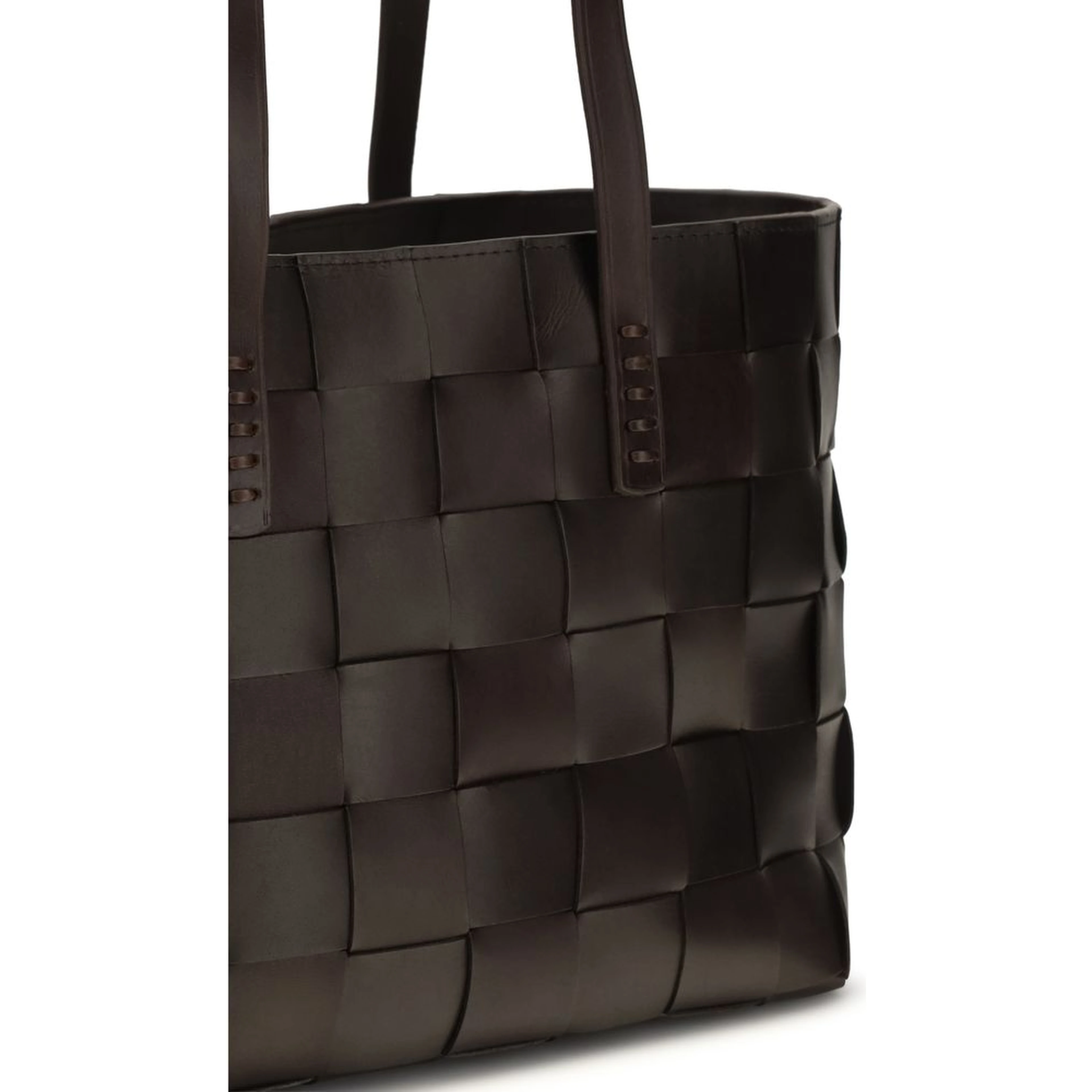 Brown Calf Leather Bos Taurus Handbag