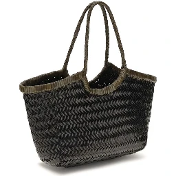 Bicolor Calf Leather Bos Taurus Handbag
