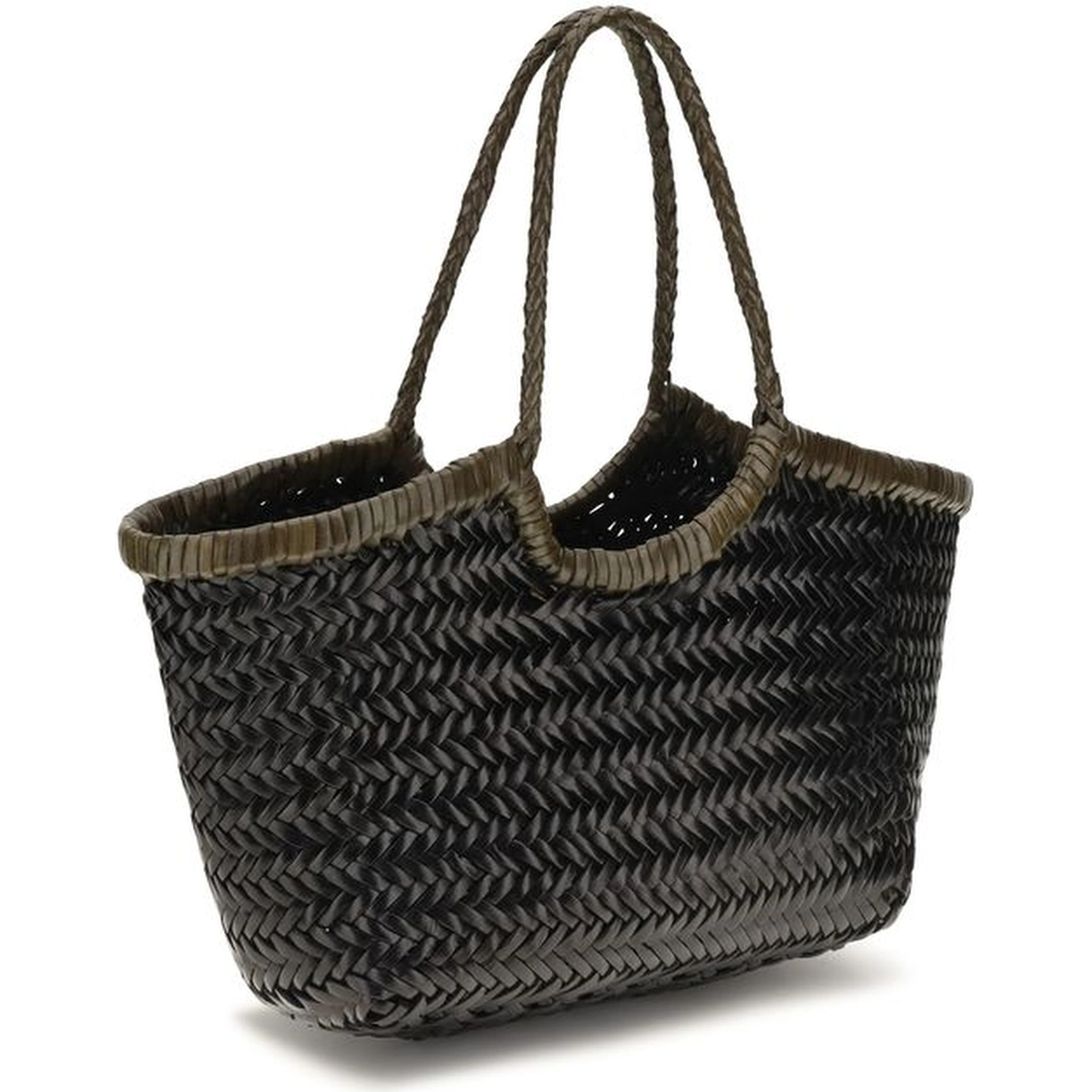 Bicolor Calf Leather Bos Taurus Handbag