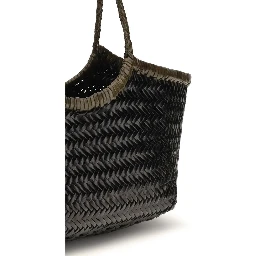 Bicolor Calf Leather Bos Taurus Handbag
